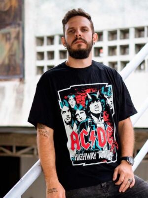 Franela Acdc Hiway To Hell