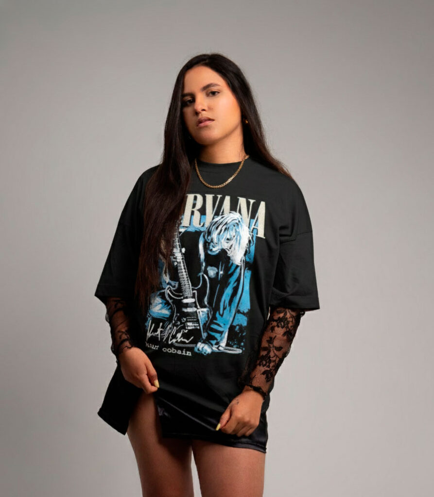 Franela Nirvana Kurt Cobain