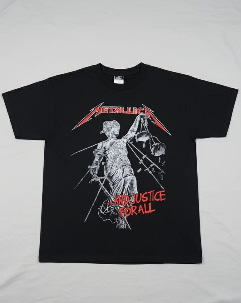Franela Metallica And Justice For All