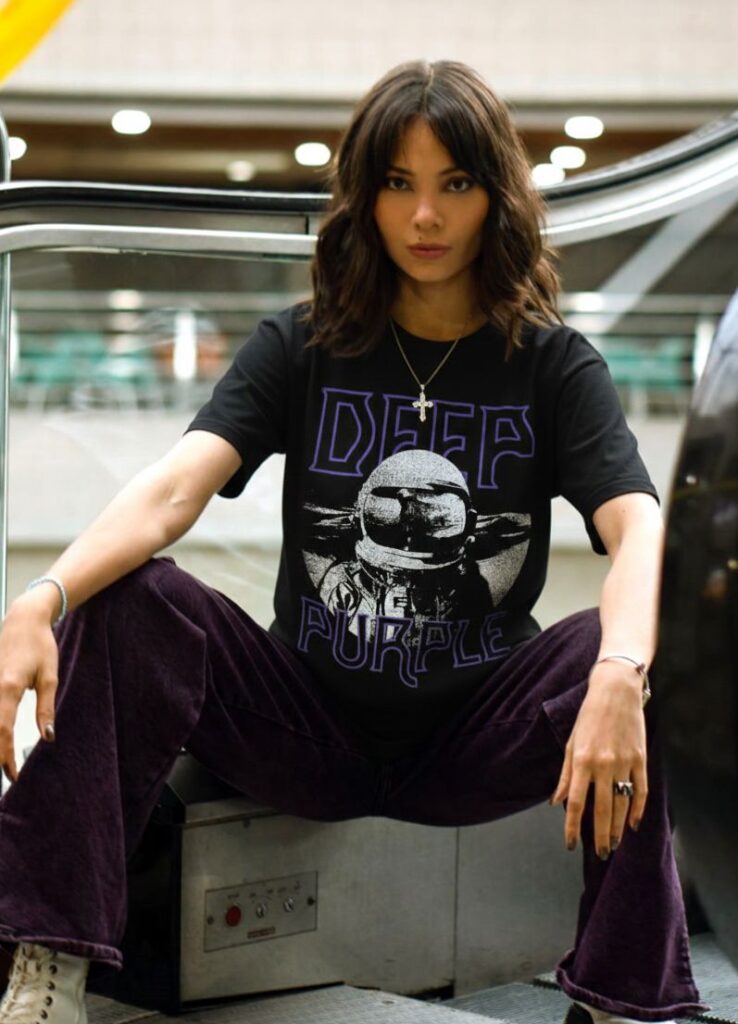 Franela Deep Purple