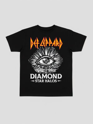 franela deff leppard star halos
