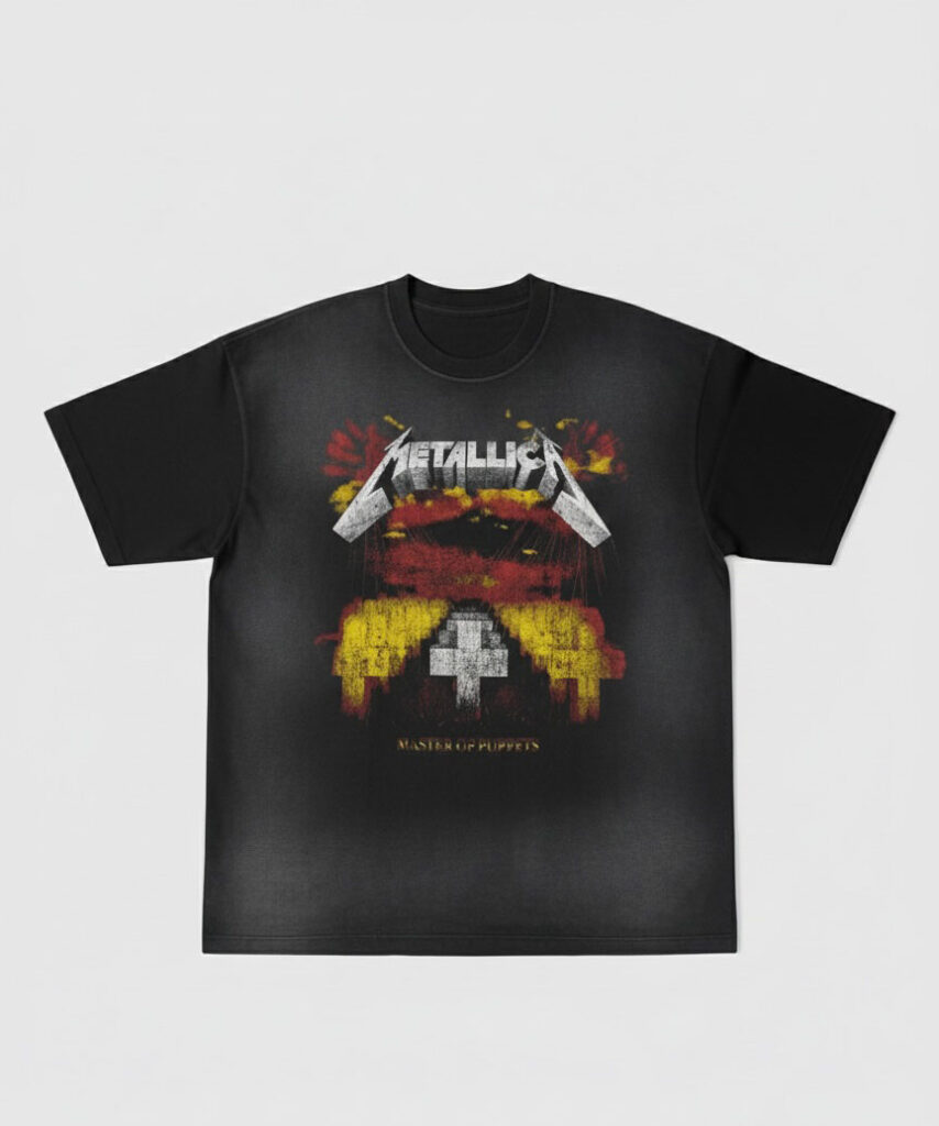 oversize focalizada metallica master of puppets