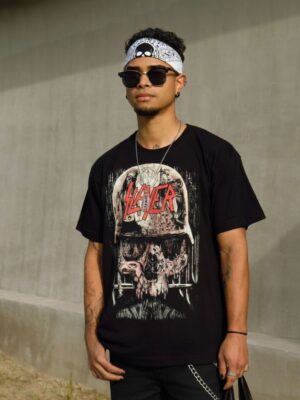 Franela Slayer Calavera