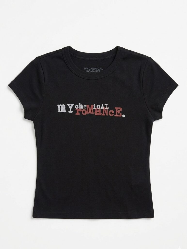 baby tee autorizada my chemical romance