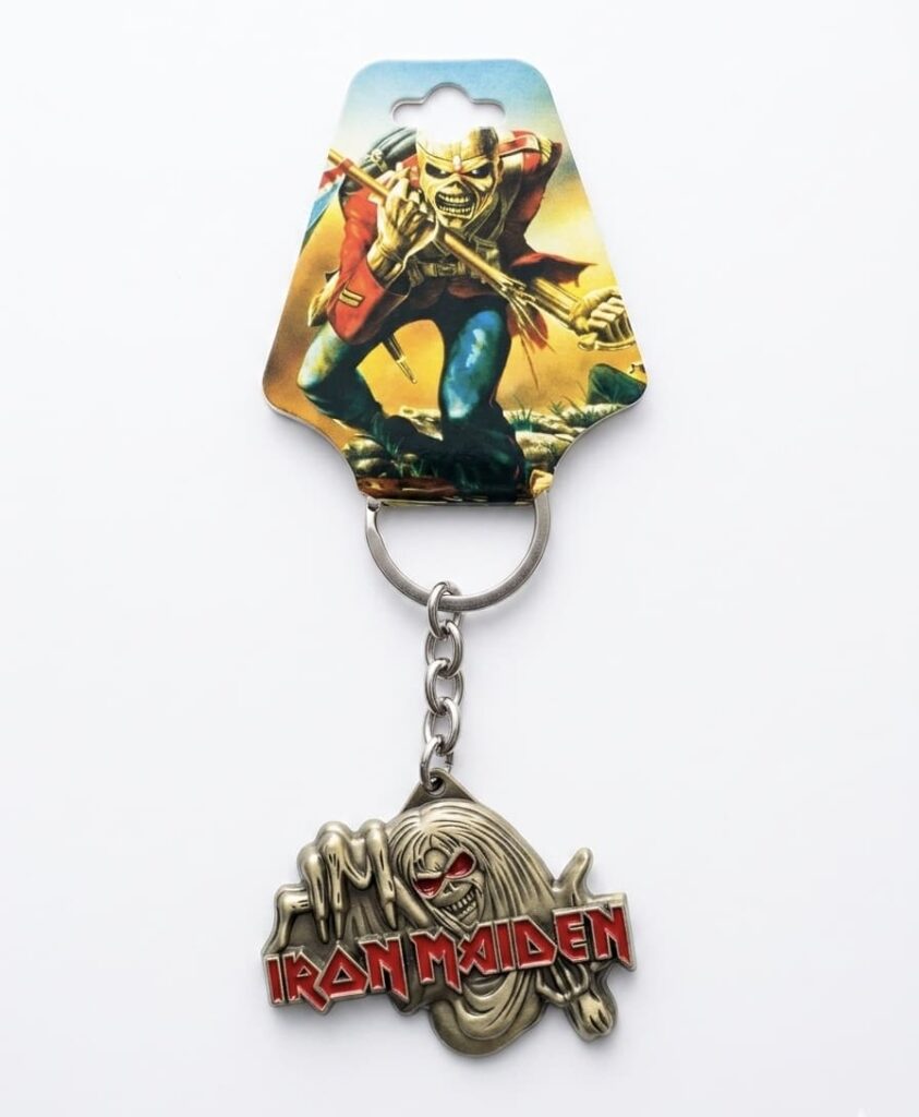 llavero iron maiden