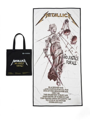 toalla mas tote bag metallica